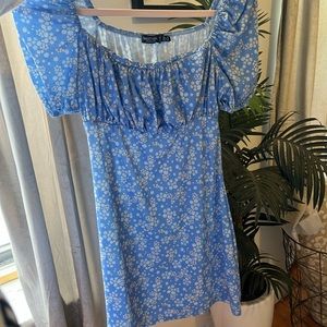 Blue summer dress